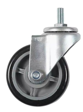 导电脚轮CKN21/22/23-D75/D100/D125/D150SF怡合达灰色防静电脚轮