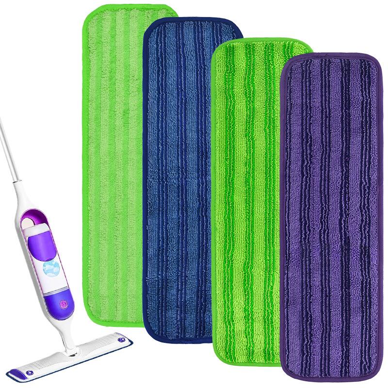 适配Swiffer PowerMop 超细纤维拖把布替换垫 平板拖把头配件