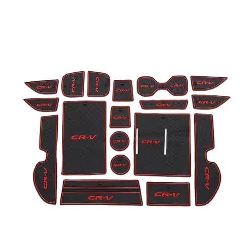 适用全新17-23款CRV门槽垫水杯垫 适用于23款CRV内饰改装垫储物垫