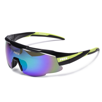 PREU流体力学运动眼镜 战术级护目视觉装备 高清偏光炫彩太阳镜