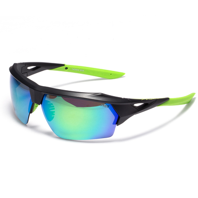 PREU曲面护目运动太阳镜 赛博运动美学 潮酷清爽高清偏光骑行眼镜