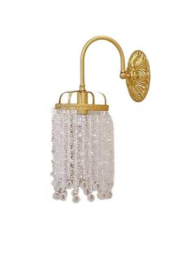 SY浪漫雪花水晶全铜壁灯欧法式重工客厅走廊卫生间镜前卧室床头灯