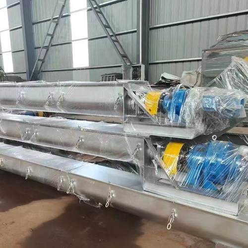 不锈钢U型螺旋输送机螺旋输送机绞龙上料机螺旋输灰机找