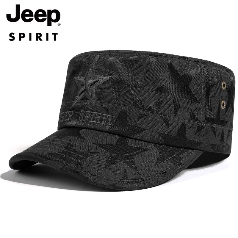 一件JEEP/吉普专柜正品帽子男平顶帽OM18CD996CA0160