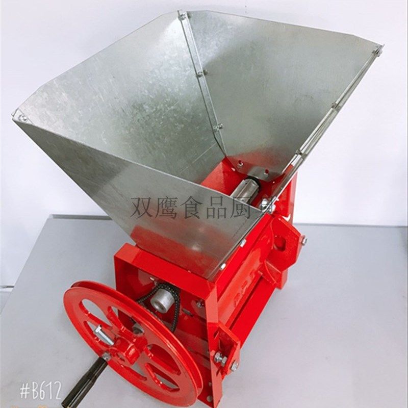 台湾手摇新鲜咖啡果剥皮机手动脱皮机去壳机电动咖啡豆脱壳去皮机