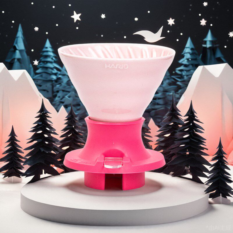 Hario陶瓷聪明杯 v60滤杯有田烧咖啡过滤器玻璃咖啡滤杯手冲套装