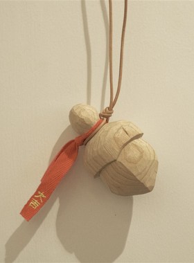 不土 尚方饱剑桃木剑 挂件纯手工雕刻生日礼物祝福寓意装饰小摆件