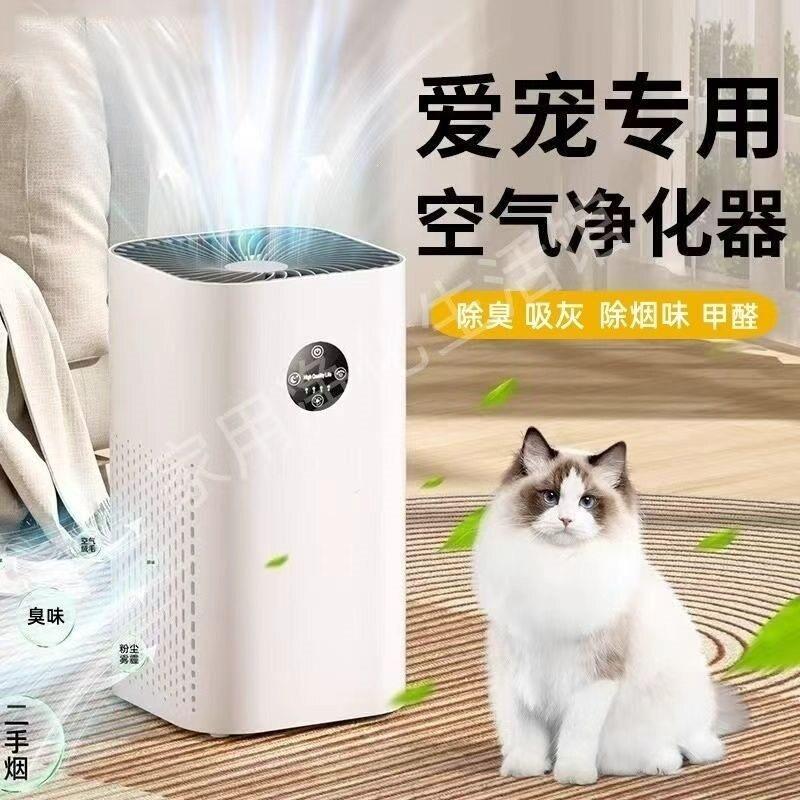 适用负离子空气净化器家用宿舍除甲醛除烟味去异味室内雾霾新款