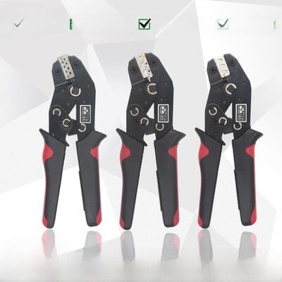 华盛Sns系列压接钳冷压端子2549弹簧插片2.8/4.8/6.3冷压端子接线