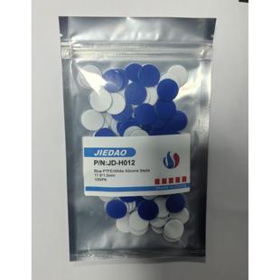 1.5mm 水分测定仪配套垫片精密螺纹顶空瓶垫片氟龙硅胶17.5