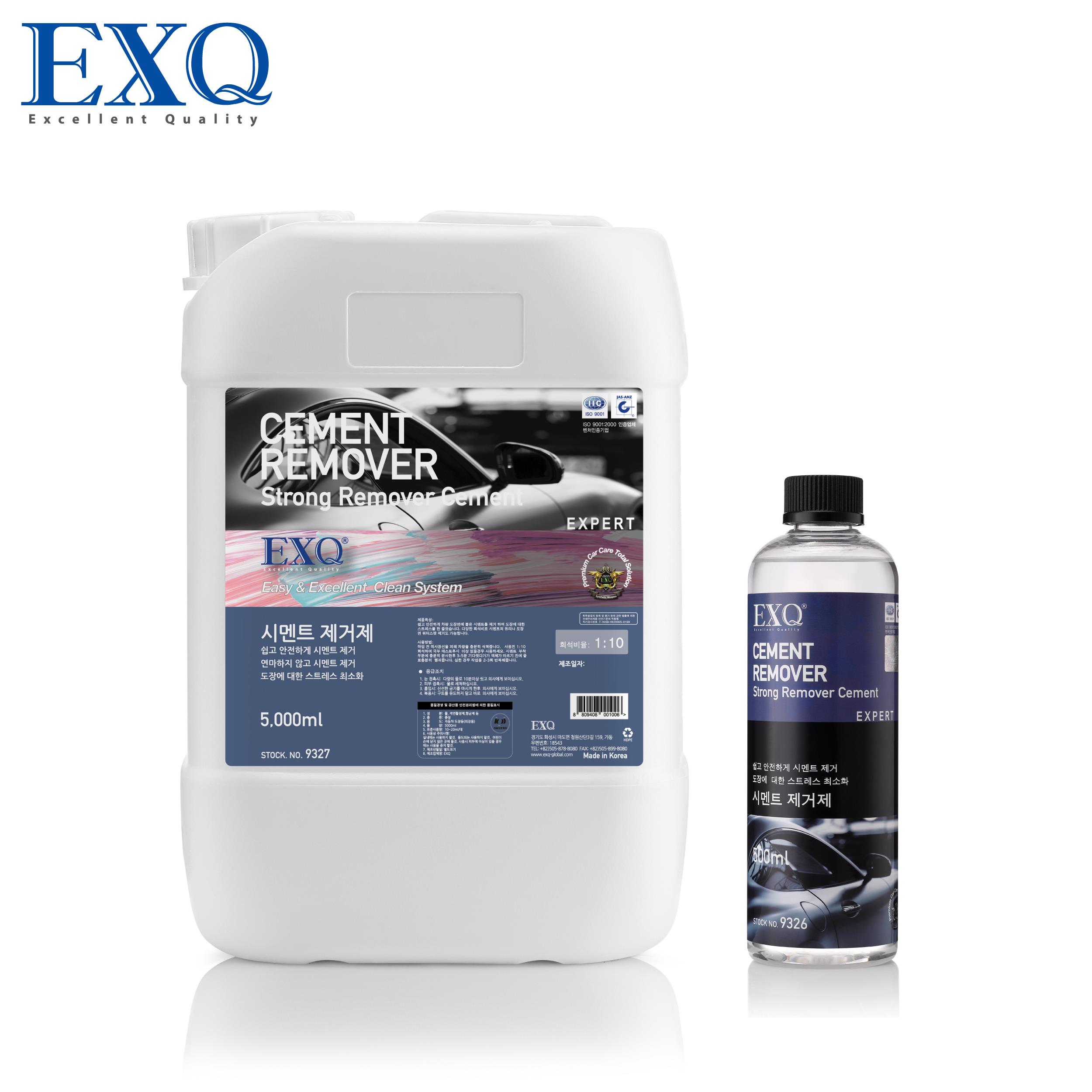 韩国EXQ水泥去除剂洗车液水泥混泥土强力溶解软化剂水泥克星
