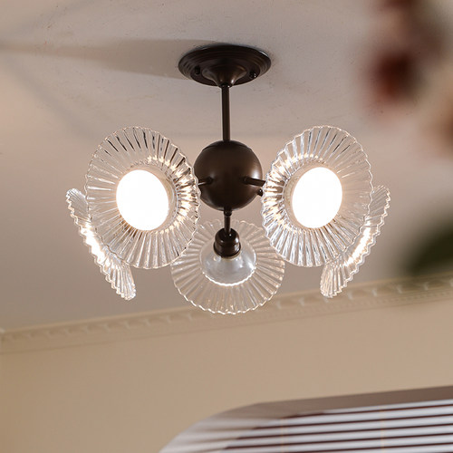 设计师款中古风护眼卧室吸顶灯