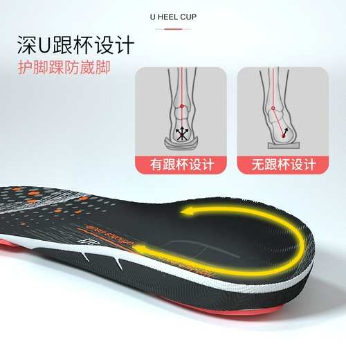 Баскетбольная спортивная обувь, спортивные амортизирующие баскетбольные дезодорированные стельки, впитывает пот и запах