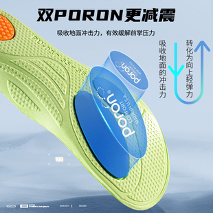 前掌缓冲减震鞋垫运动鞋跑步鞋垫高弹运动鞋垫加厚PU透气防臭