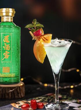 匠酒客--甄品绿色53度1瓶520ml