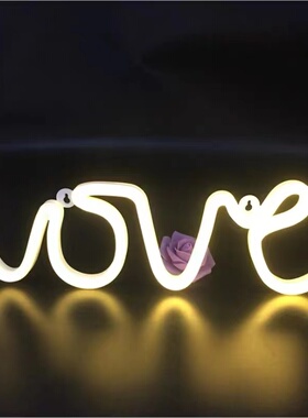 is少女心连体E520 灯u装饰电池创意夜灯浪漫生日布置卧室装饰