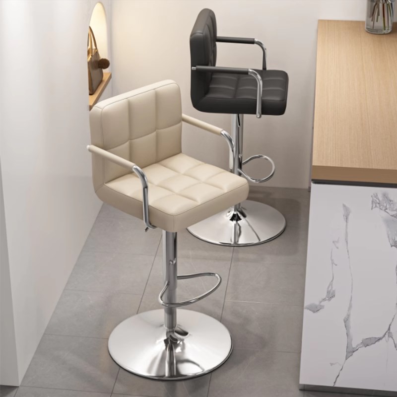 吧台椅高脚凳椅子吧台升降椅收z银台前台后台椅酒吧椅吧台凳子吧