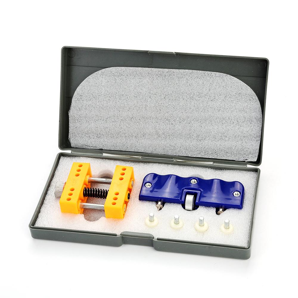 跨境货源 灰色盒装拆表后盖工具二件套 家用修表拆后盖工具