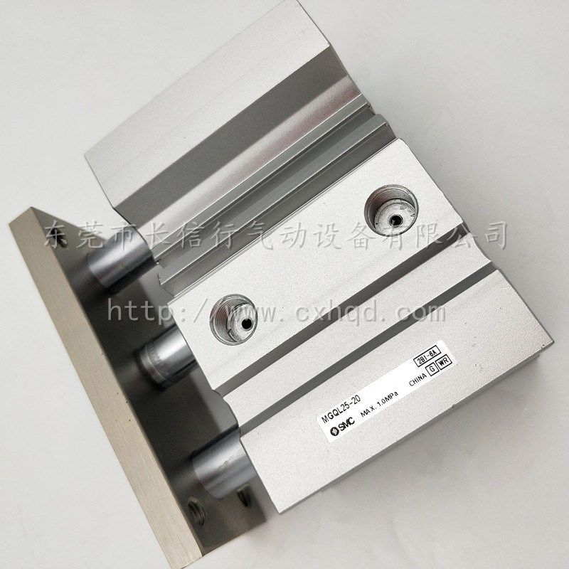 SMC原装带导杆气缸MGQL25-10/20/30/40/25/50/75/100/125/150/200