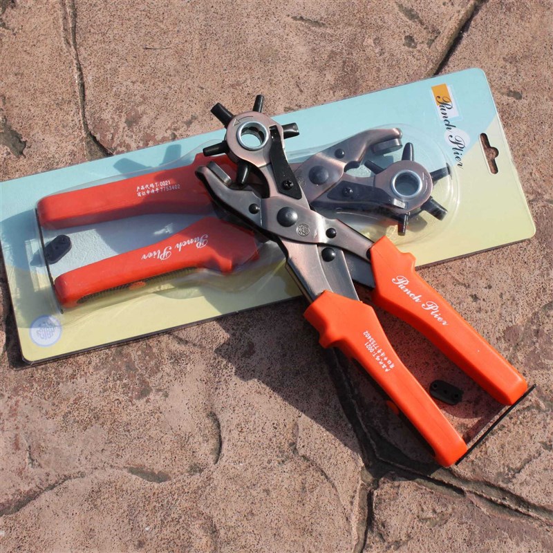 06古铜皮带打孔机 高压皮带打孔钳 高级打孔钳 德牌皮带打孔机