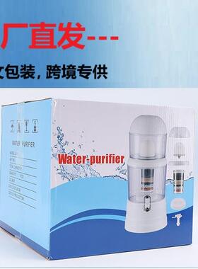14L16L台式桶装家用净水桶净水器大容量直饮水陶瓷净水桶