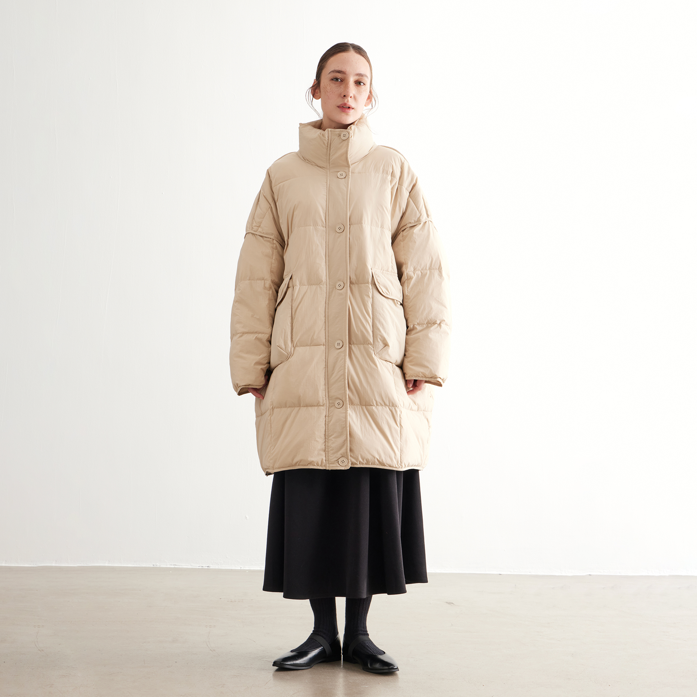 NOEND福利款茧型羽绒服廓形感鸭绒大被子羽绒服潮流时尚都市户外