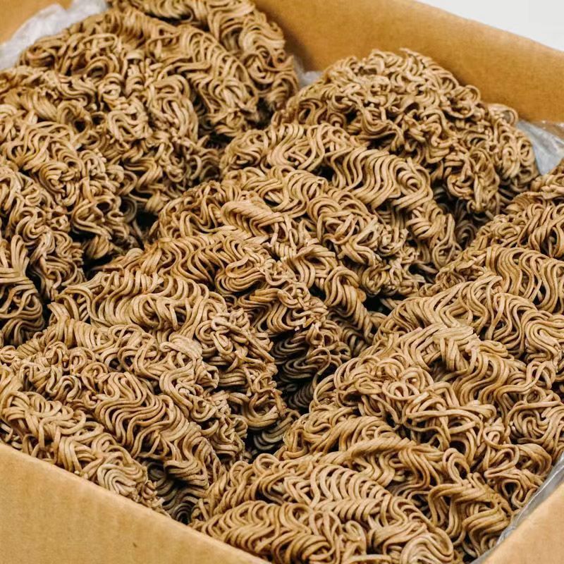 荞麦面方便面散装面饼批发价低脂肪非油炸低脂速食干拌面粗粮泡面