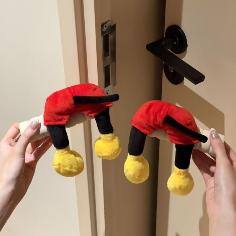 米奇门把套防静电米老鼠卡通螺旋