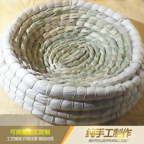 玉米皮精品鸽子窝兔子窝信鸽赛鸽草窝 草垫 观赏鸡窝鸽子巢盆
