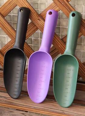 加厚塑料园艺土铲多肉土勺阳台种菜挖土铲子花铲户外沙滩松土工具