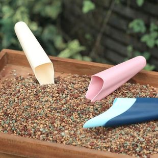 多肉铺面铲桶铲土窄口桶铲种多肉工具弯嘴壶套装绿植种花铲子塑料