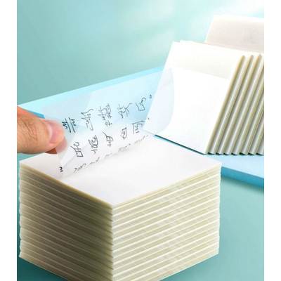 透明便利贴可书写学生用重点标记做笔记便签纸简约个性标签n次贴