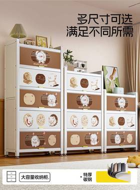 家用钢储物、阳台物储物柜、儿童柜储柜柜衣、多层防尘、遮阳PFM