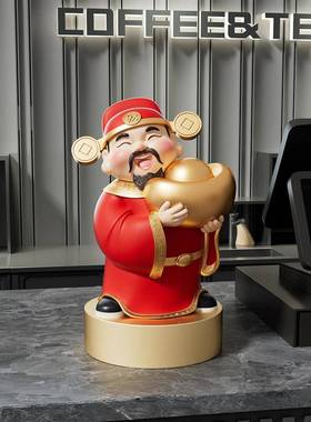 财神饰品店开业礼办品公室C-051前台装饰带来财宝藏富和乔迁礼物