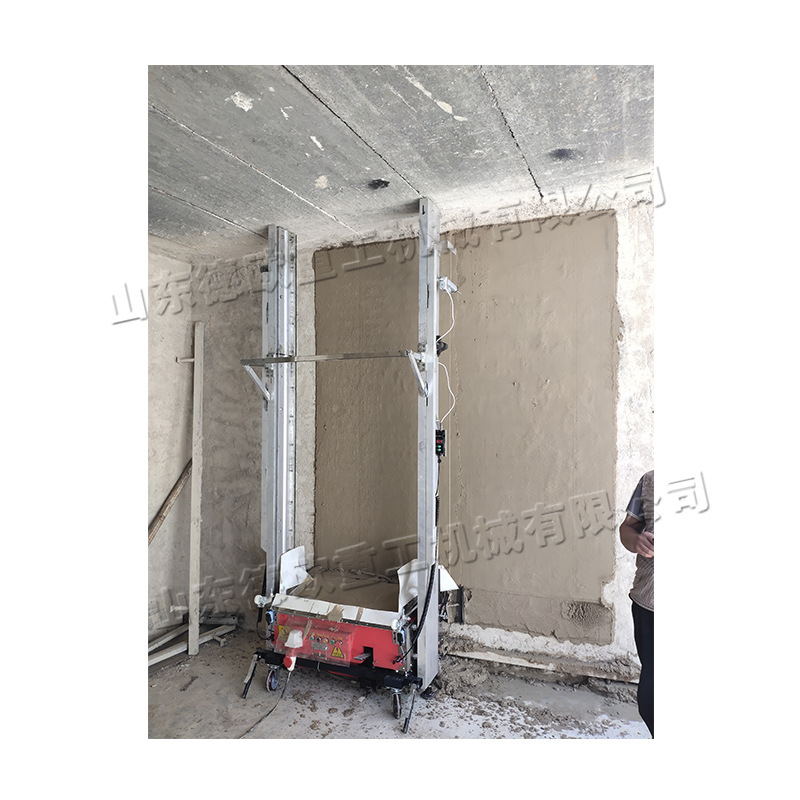 全自动水泥抹墙机 小型工程建筑腻子粉石灰粉墙机 粉刷石膏机