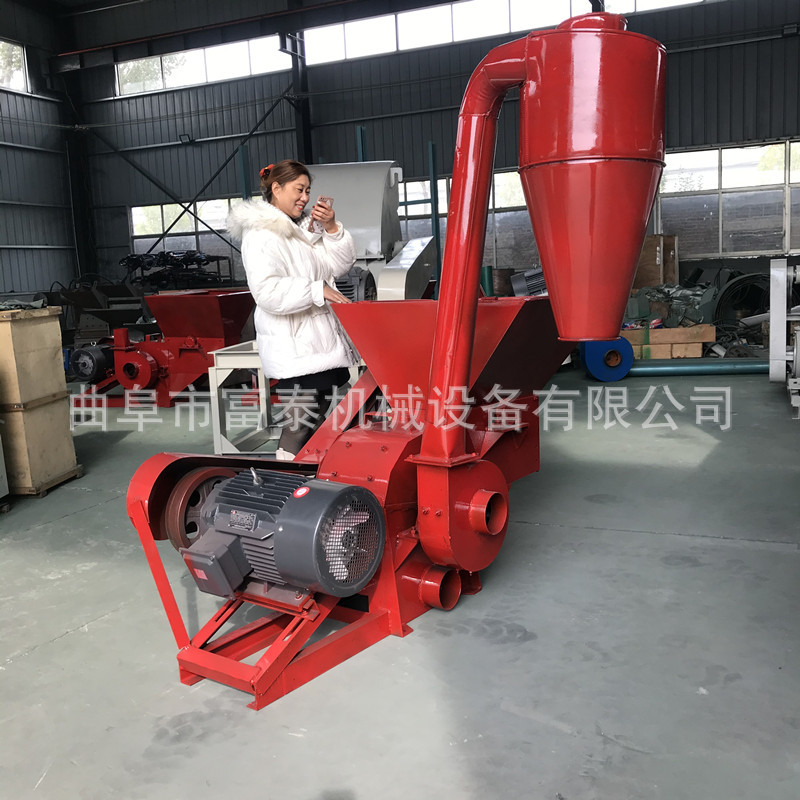 大型养牛羊秸秆牧草粉碎机 猪鸡鸭兔饲料粉碎机 玉米豆粕粉碎机