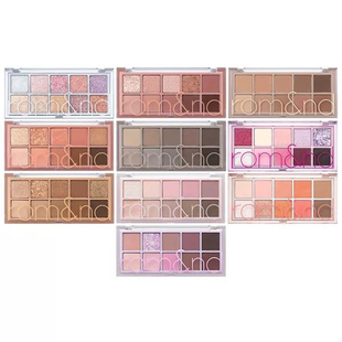 韩国romand柔魅得眼影十色眼影盘哑光珠光学生易上色不飞粉