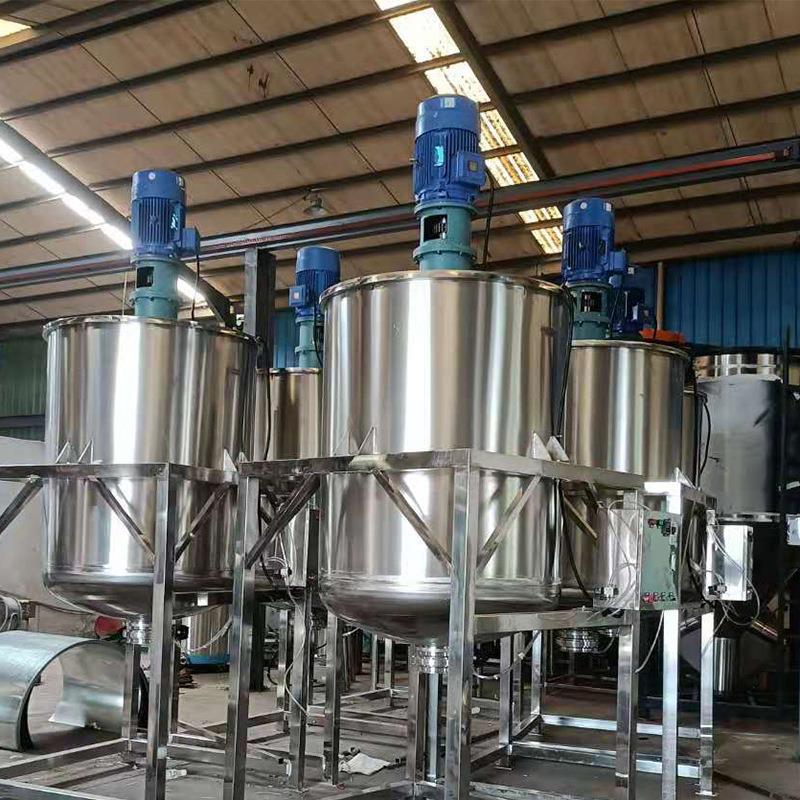 供应304不锈钢液体搅拌罐 电加热搅拌锅 洗洁精搅拌机搅拌器设备