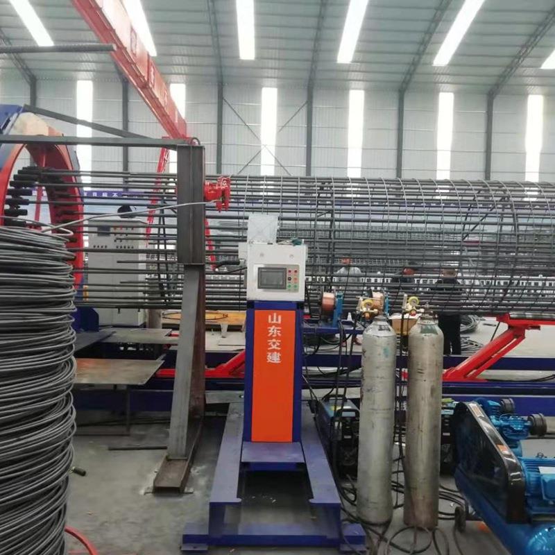 江苏苏州项目数控钢筋笼滚焊机 柜式自动焊接厂家 双枪焊接 厂家