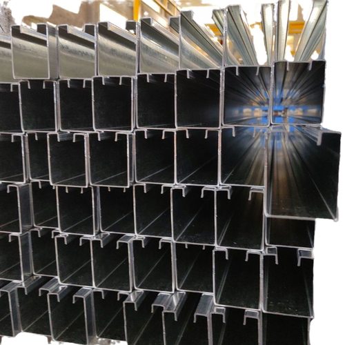 冷弯型钢内卷边C型钢吊轨重型门轨道镀锌板材质