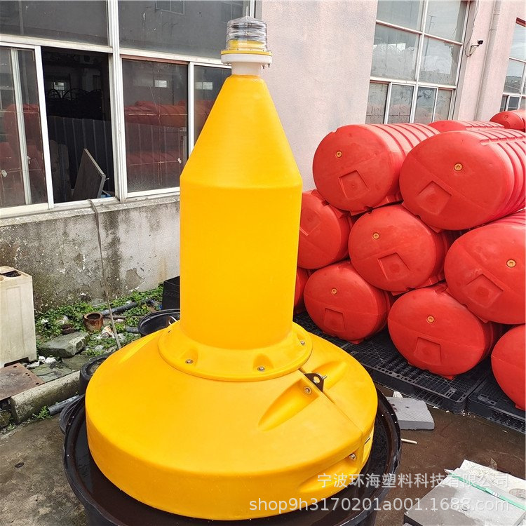 太阳能水域漂 汊道碍航物警示浮漂 FB1250船只搁浅浮标高分子航标