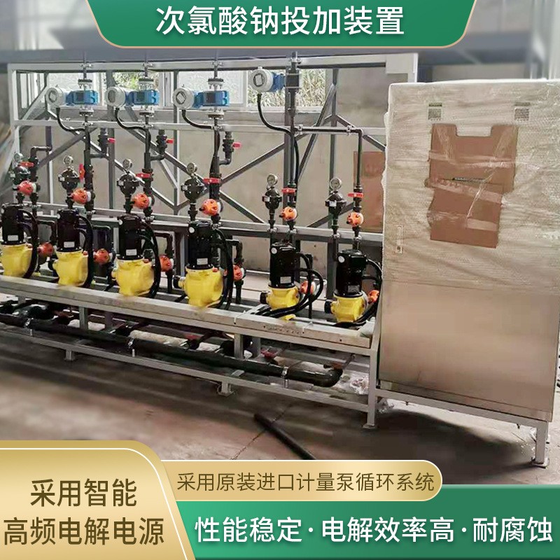 次氯酸钠投加装置水处理PAC PAM次氯酸钠NaHO药剂自动加药装置