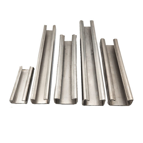 冷弯导轨C型钢冷弯预埋C型槽304316不锈钢热镀锌槽隧道冷弯型钢厂