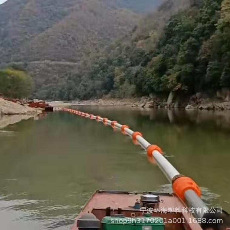 8寸10寸12寸14寸配套管道浮桶尺寸 水上套管子滚塑加工定制浮筒