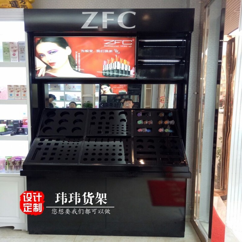 厂家促销亚克力化妆品展柜陈列柜 彩妆护肤品货架