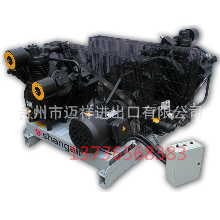 吹瓶机高压活塞式空压机南京尚爱1.6排量30kg/40公斤气泵压缩机