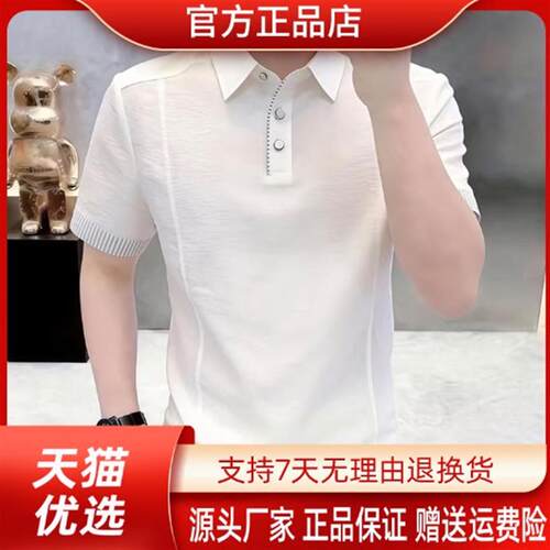 师凯服饰Amphelisia高档夏季新款男士翻领短袖POLO衫时尚休闲百搭