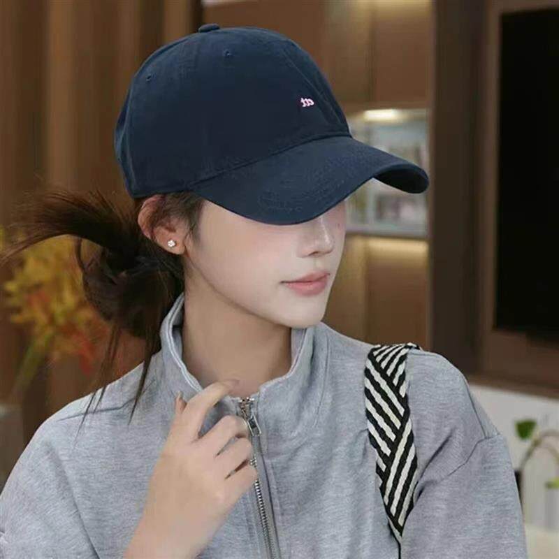 1睿雅品质甄选秋季紫色显白鸭舌帽女韩版潮休闲出街显脸小棒球帽