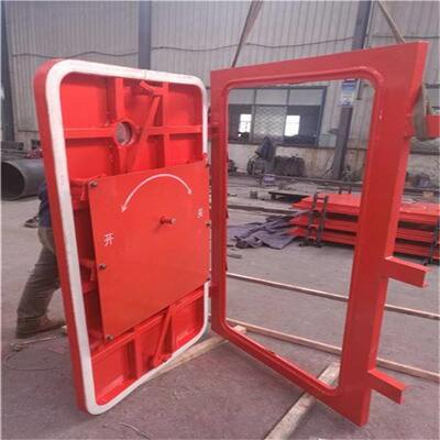 船用防护密闭门 煤矿井下防火防水隔爆抗冲击波门加厚气动风门