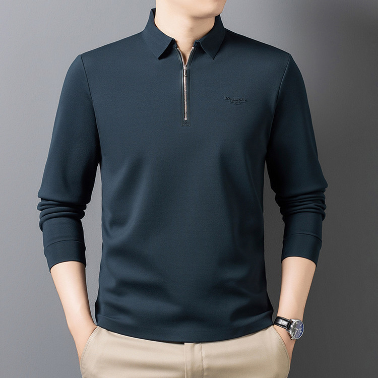 Z家意式轻奢高端男士翻领POLO衫